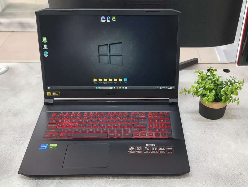 Acer Nitro Core i7 11th Gen Rtx 3050 16GB RAM 512GB Nvme Gaming Laptop