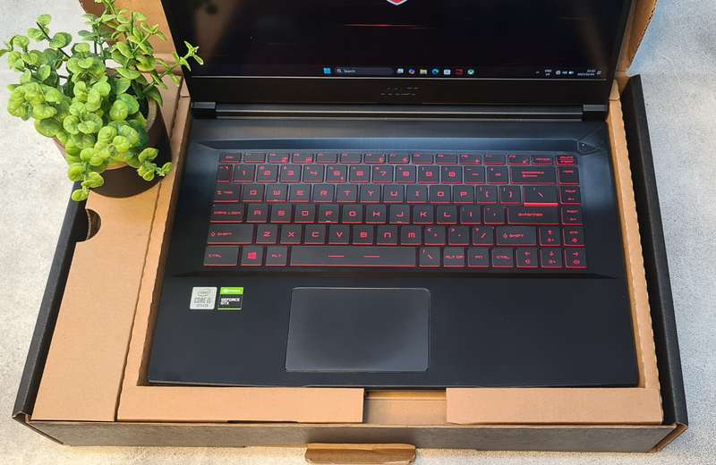 Msi Gaming Core i7 11th Gen Rtx 1650 12GB RAM 512GB Nvme Gaming Laptop