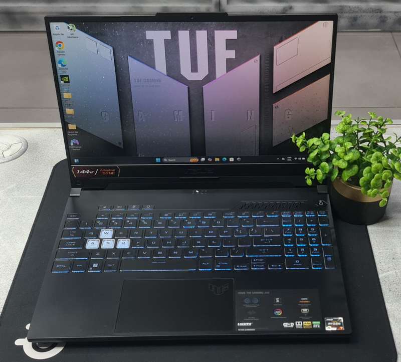 Asus Tuf A15 RTX 3070 140W Max Powered 8GB Ryzen 7 6800H 16GB DDR5 RAM 512GB Nvme Gaming Laptop