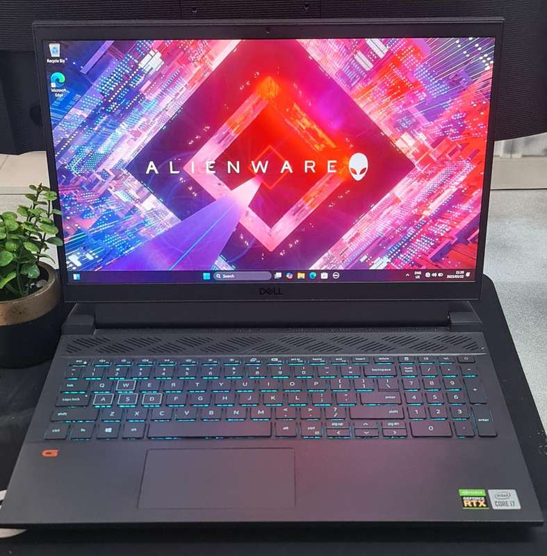 Dell G15 RTX 3060 6GB GDDR6 Core i7 10870H 16GB DDR4 Ram 512GB Nvme Gaming Laptop