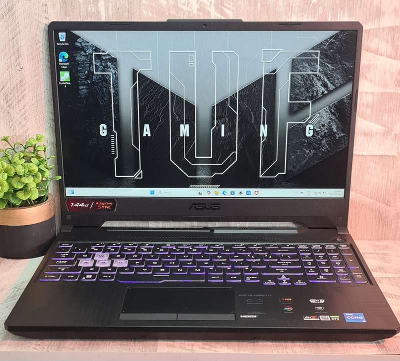 Asus Tuf F15 RTX 3060 6GB GDDR6 Core i5 11400H 16GB DDR4 RAM 512GB Nvme SSD Gaming Laptop