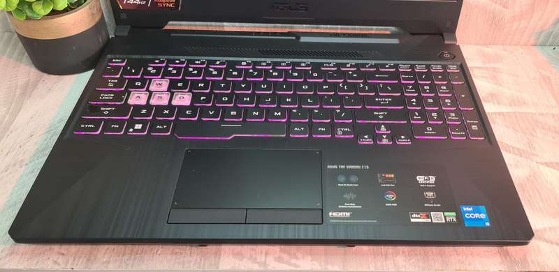Asus Tuf F15 RTX 3060 6GB GDDR6 Core i5 11400H 16GB DDR4 RAM 512GB Nvme SSD Gaming Laptop