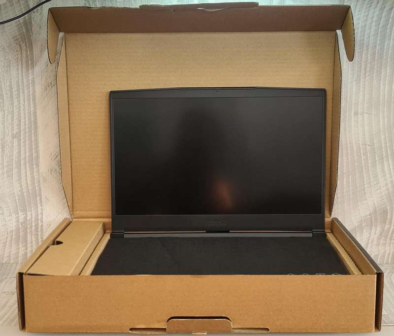 MSI RTX 2050 4GB GDDR6 Core i5 11400H 8GB DDR4 RAM 512GB Nvme SSD Gaming Laptop