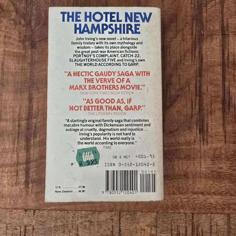 The Hotel New Hampshire - John Irving