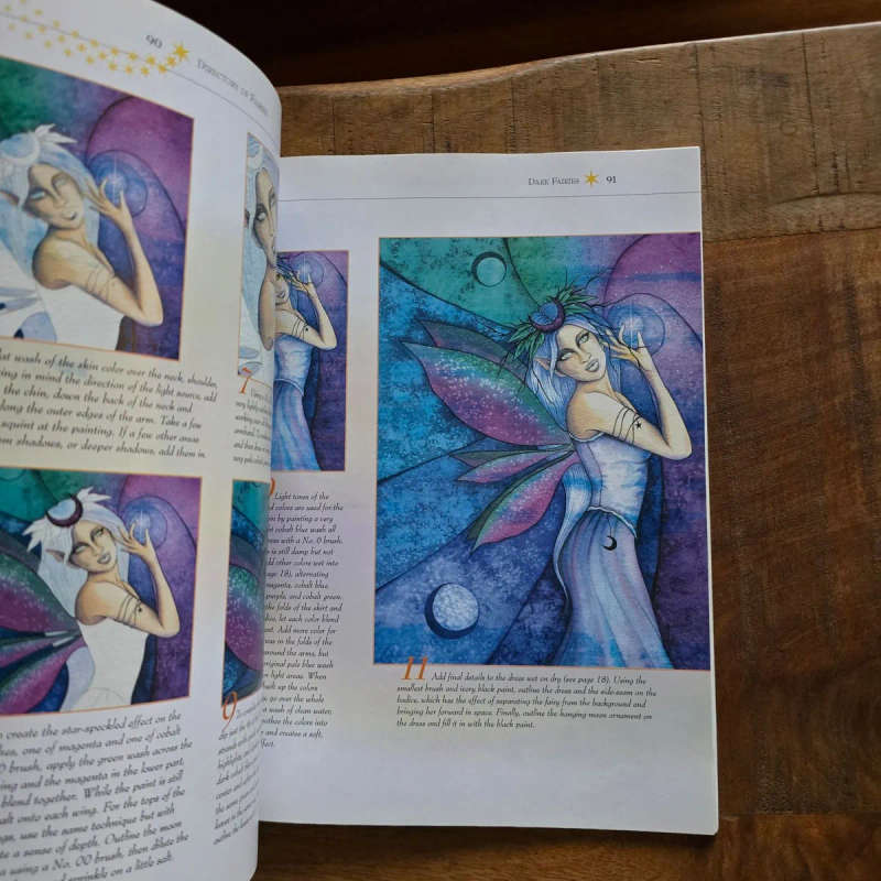 Watercolor Fairies: A step-by-step guide to creating the fairy world  David Riche and Anna Franklin