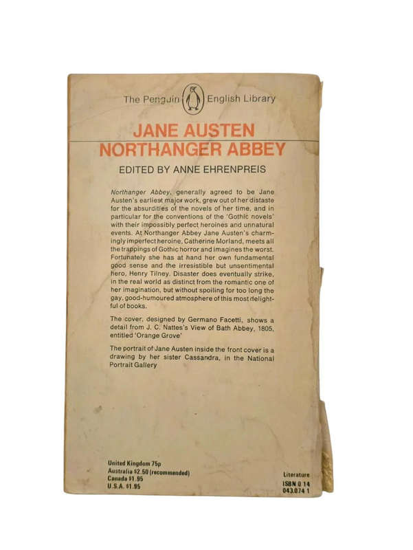 Nothanger Abbey - Jane Austen
