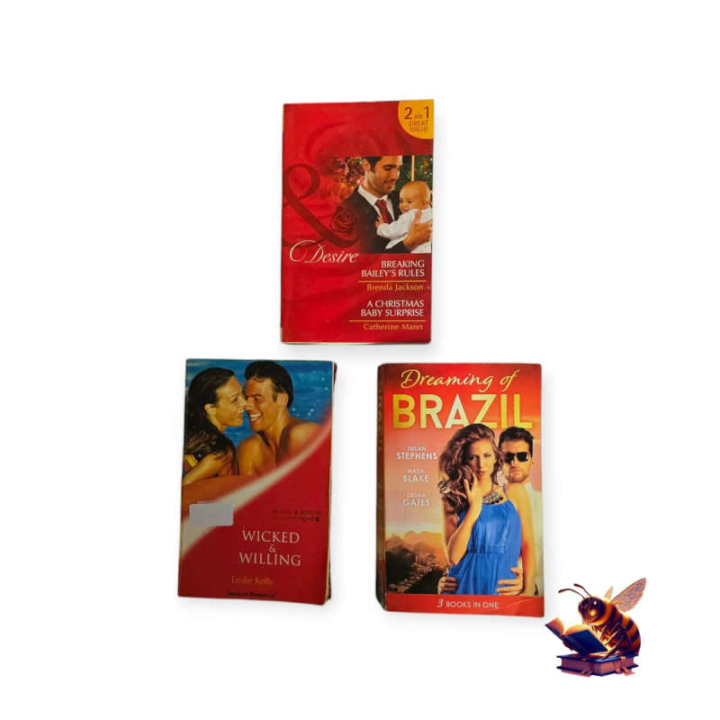 Mills & Boon Red Collection Valuepack Bundle 3 Books, 6 Steamy Stories