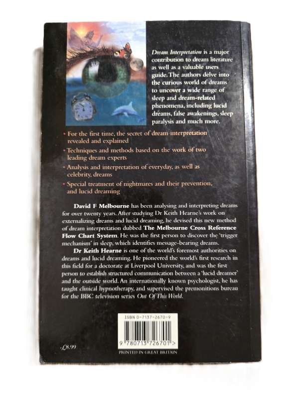 Dream Interpretation: The Secret  David F Melbourne & Dr Keith Hearne