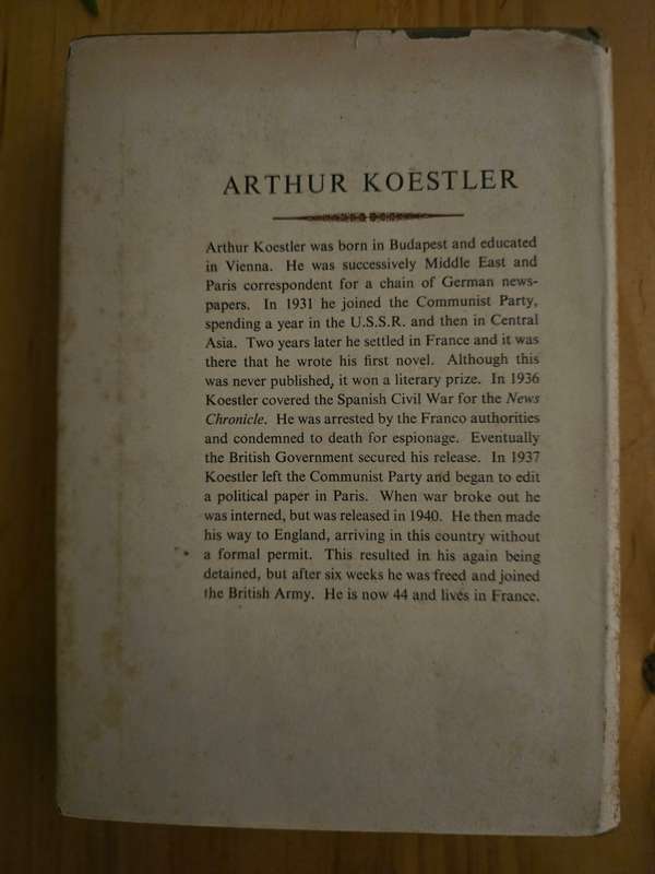 The age of longing -Arthur Koestler, 1951