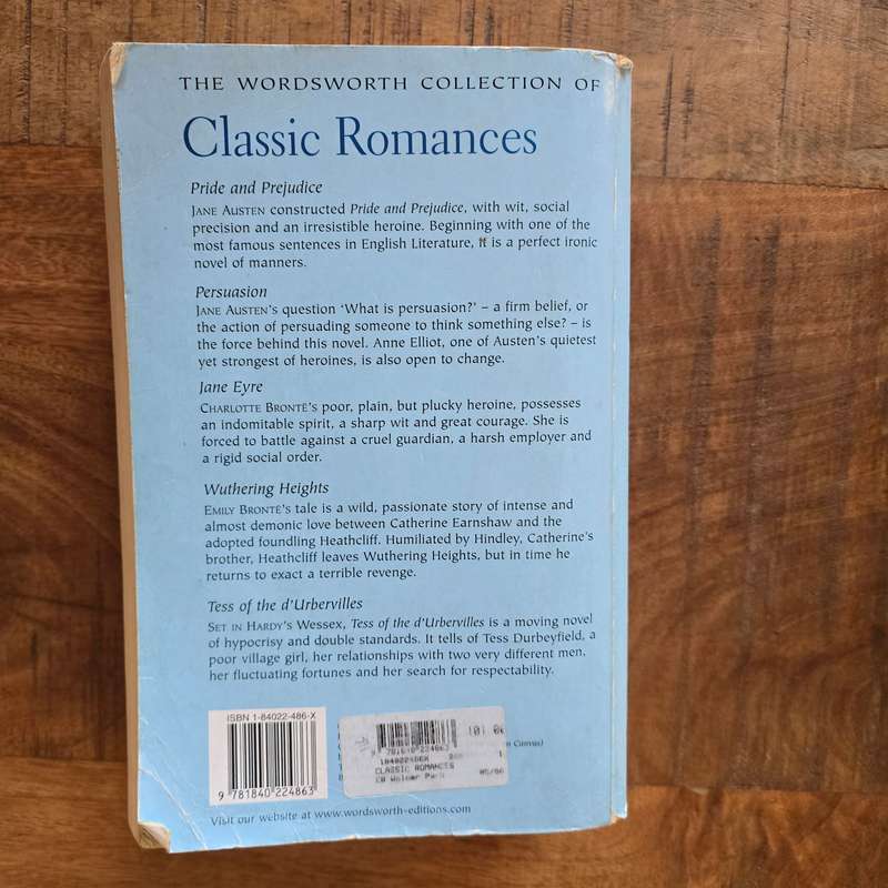Classic Romances - The Wordsworth collection of