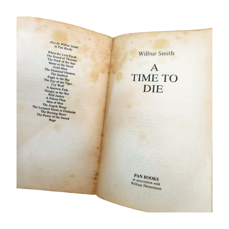 A Time to Die - Wilbur Smith