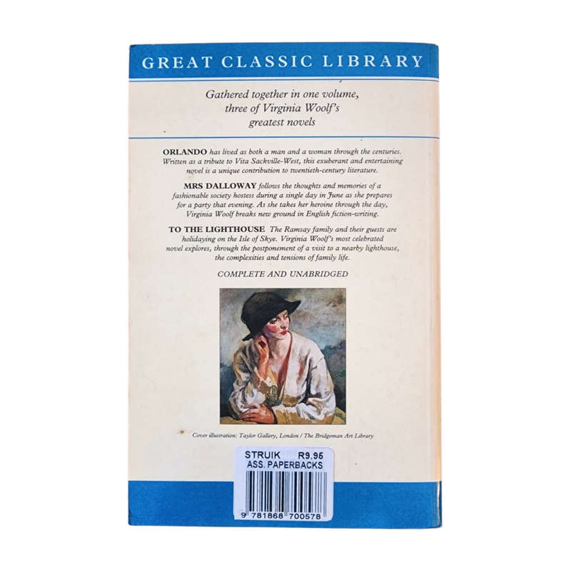 A Virginia Woolf Omnibus (Orlando, Mrs. Dalloway, To The Lighthouse) - Virginia Woolf