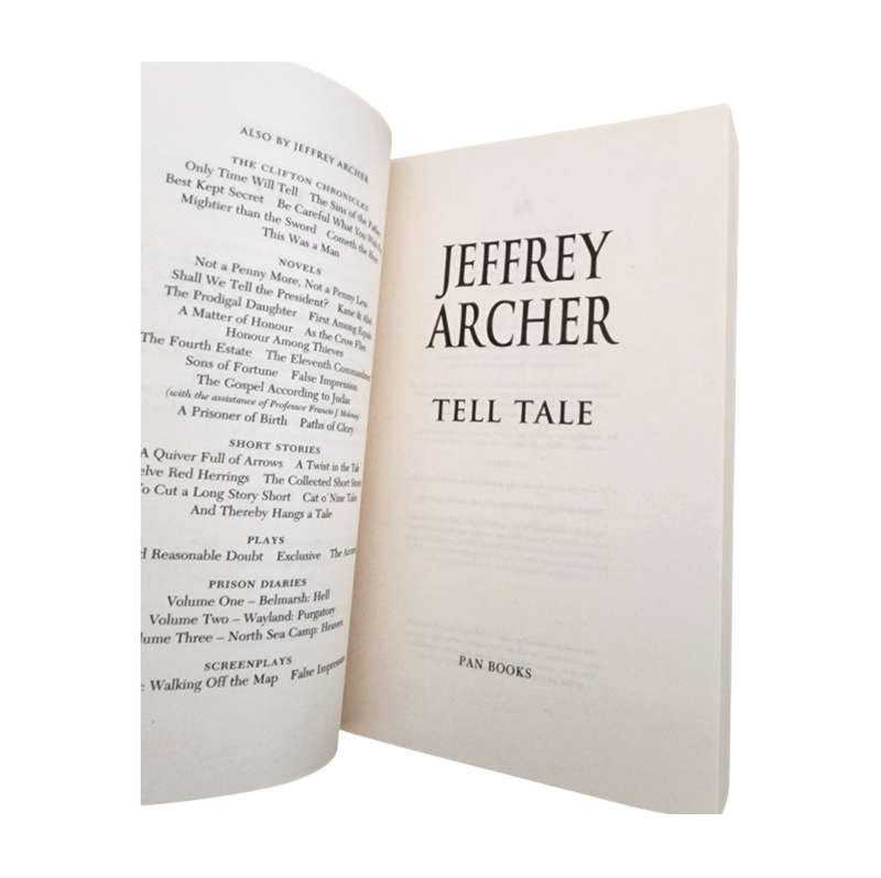 Tell Tale - Jeffrey Archer