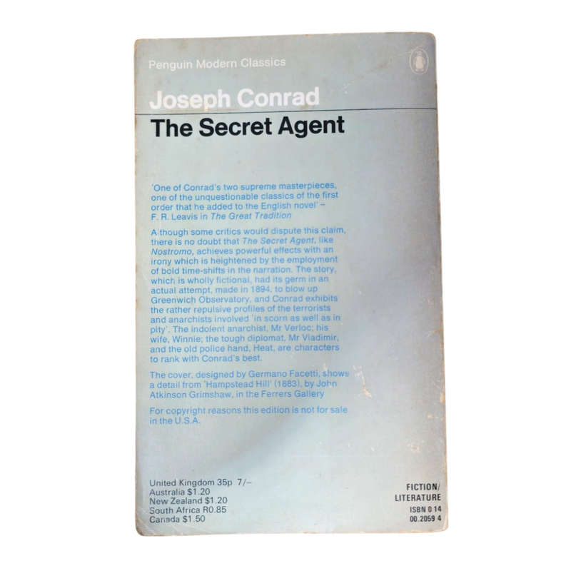The Secret Agent - Joseph Conrad