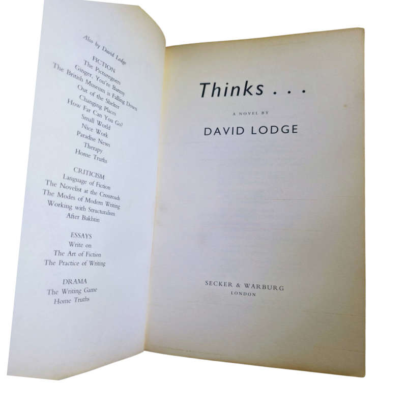 Thinks... - David Lodge
