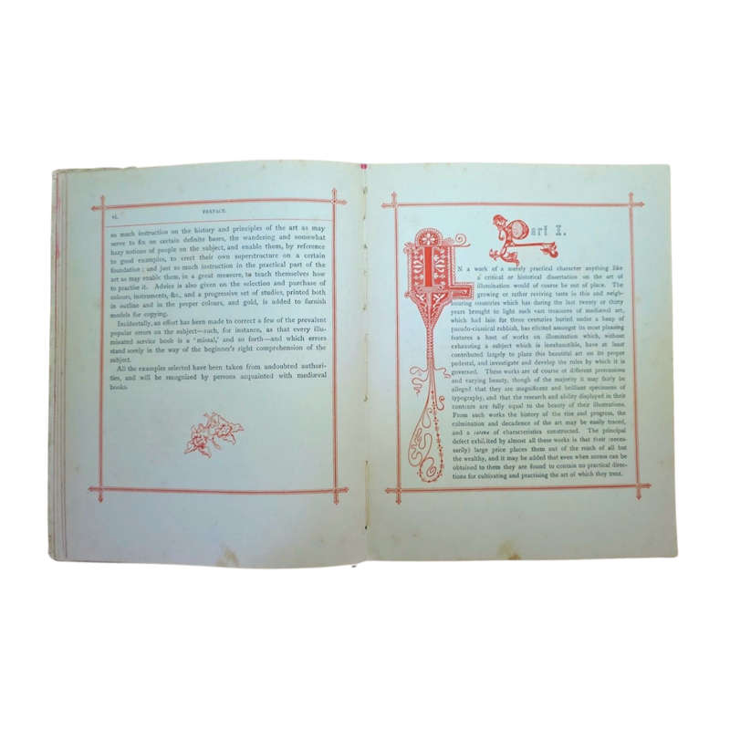 A Primer of the Art of Illumination - F. Delamotte (Antiquarian rare collector's book - 1925)
