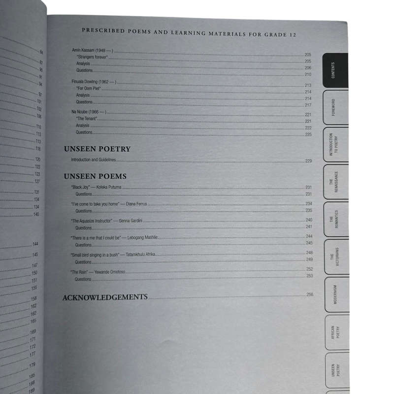 The complete poetry resource: 7th edition 2025 IEB Matric syllabus (Free Shipping)