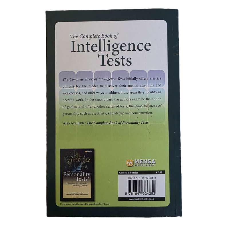 The Complete Book of Intelligence Tests - Bremer, Cartor, Russell, Fulton MENSA