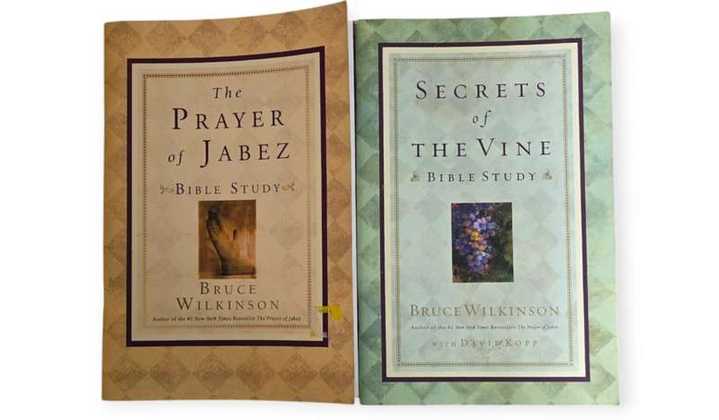 The Prayer of Jabez / Secrets of the Vine Bible Study BUNDLE  Bruce Wilkinson