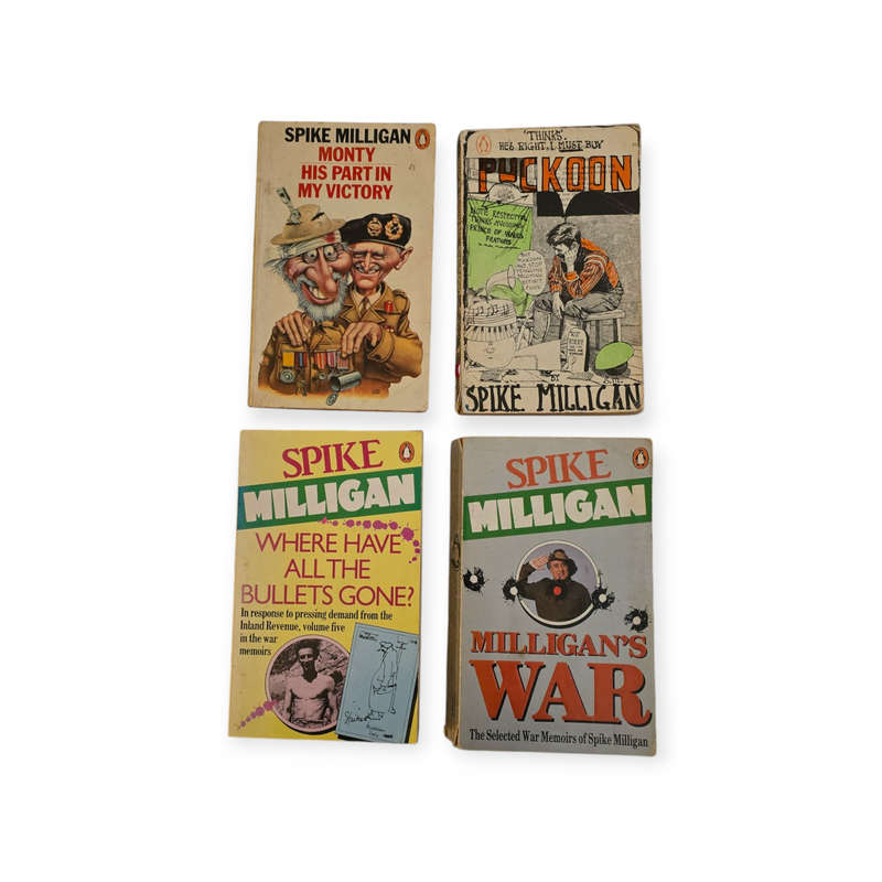 Spike Milligan valuepack bundle: Milligan's War, Puckoon, Where have all the bullets gone?, Monty