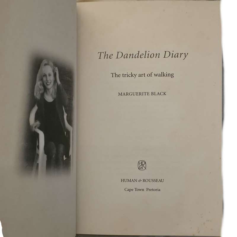 The Dandelion Diary: The tricky art of walking  Marguerite Black