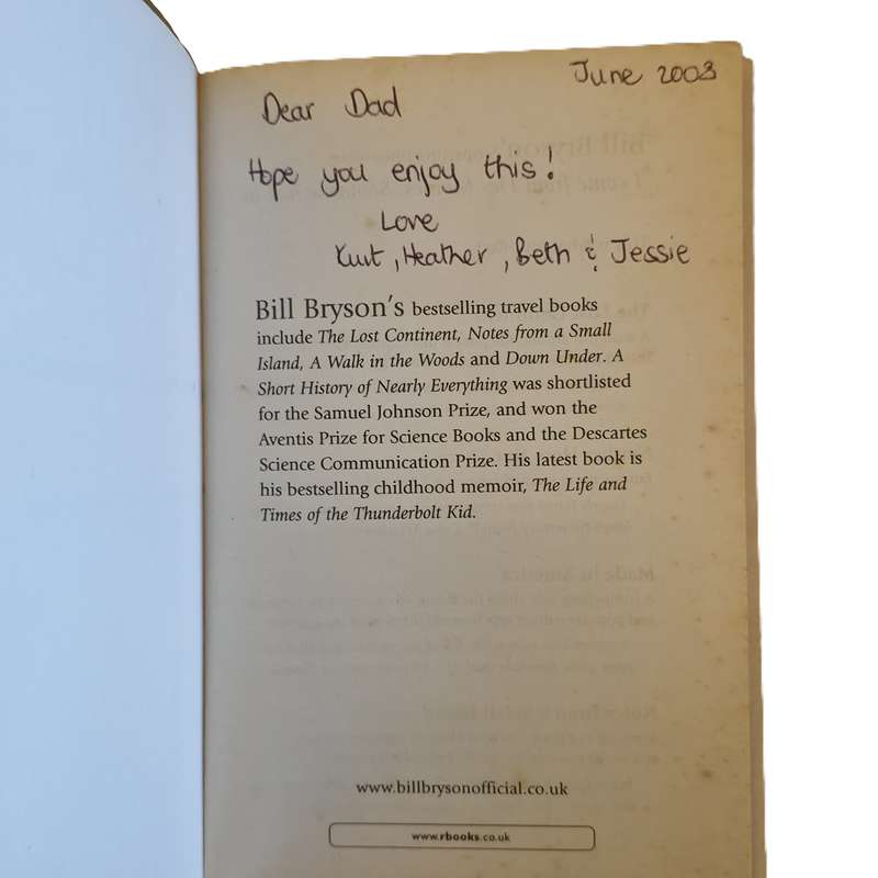 Down under  Bill Bryson
