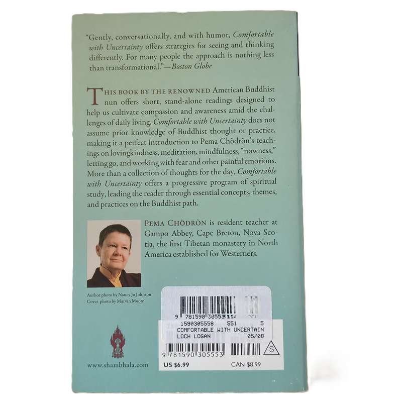 Comfortable with Uncertainty - Pema Chödrön