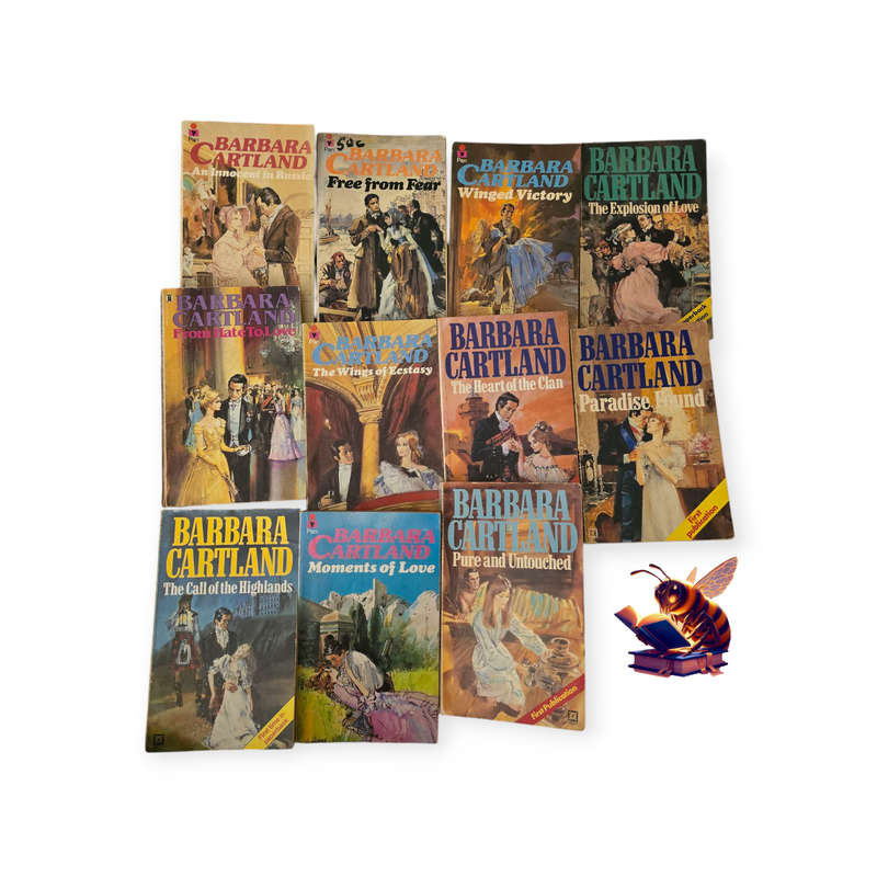 Barbara Cartland 1980s editions Valuepack Bundle 11 novels