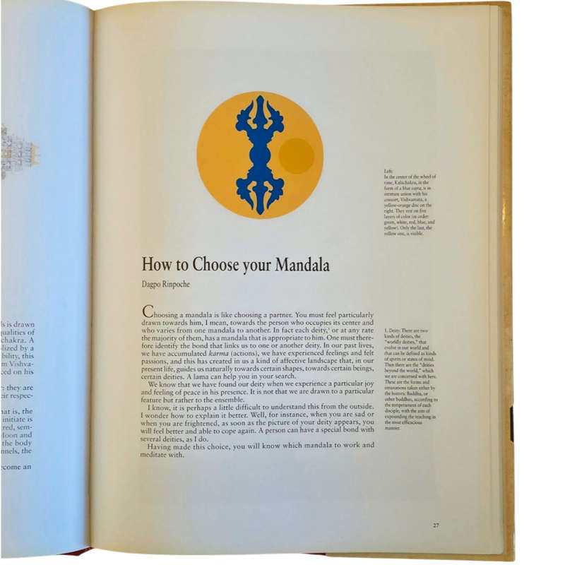 Tibetan Mandala: Art and Practice the Wheel of Time - Sylvie Crossman & Jean