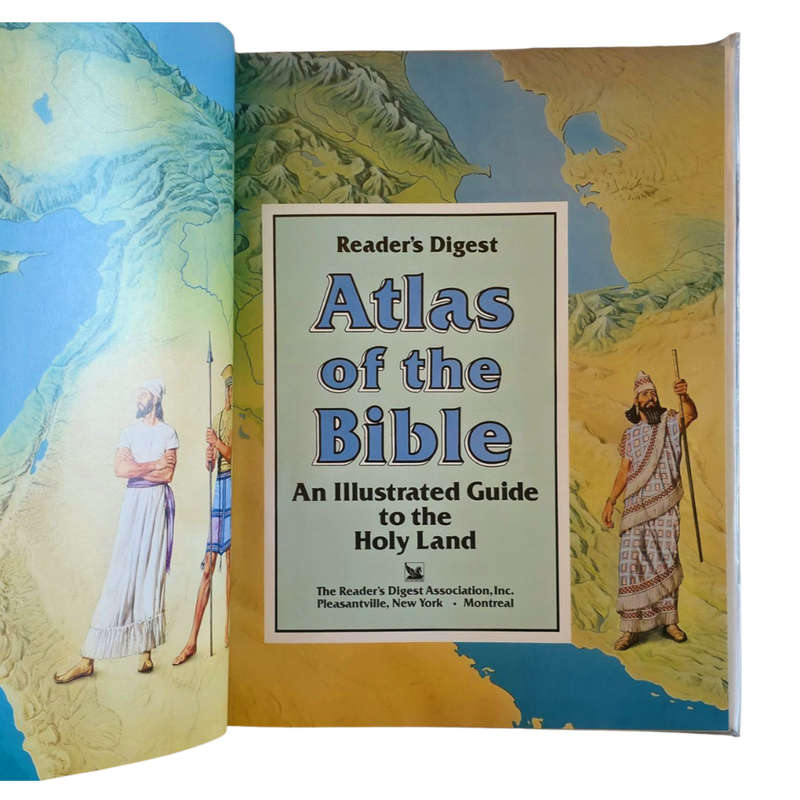 Atlas of the Bible: An Illustrated Guide to the Holy Land - Reader's Digest