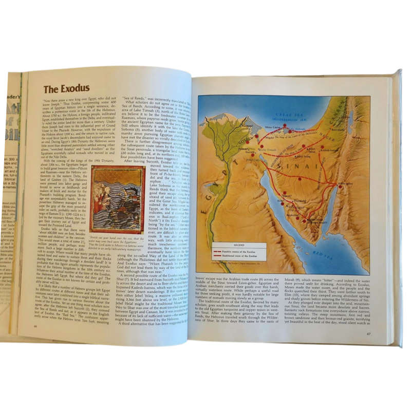 Atlas of the Bible: An Illustrated Guide to the Holy Land - Reader's Digest