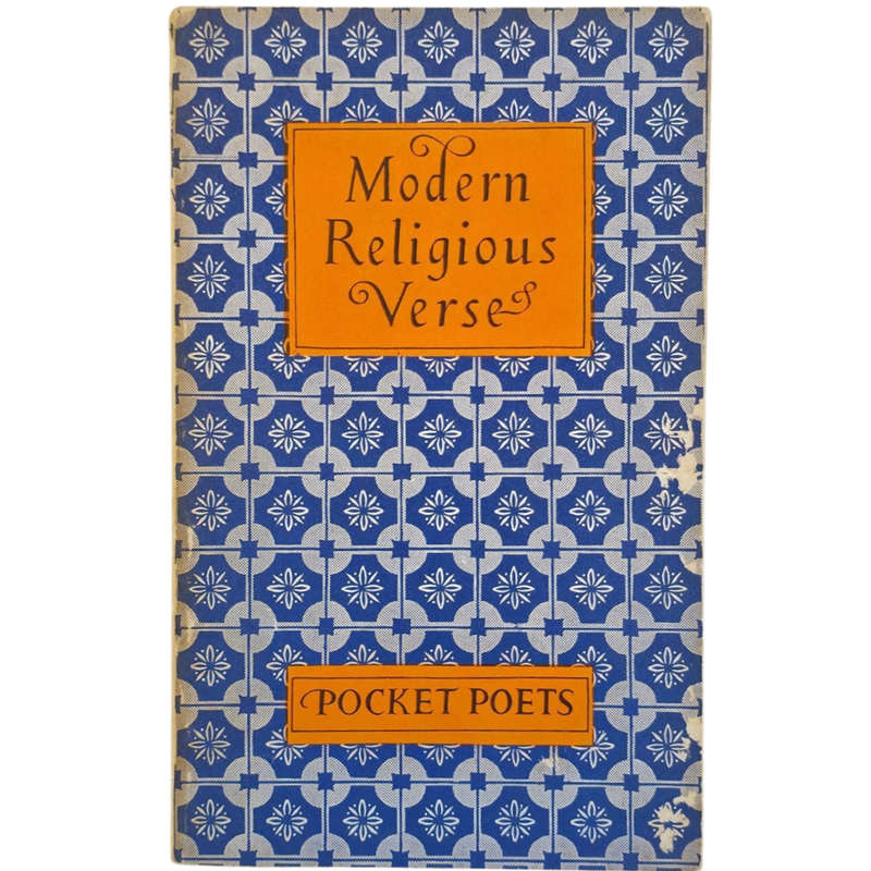 Modern Religious Verse - Various (vintage)