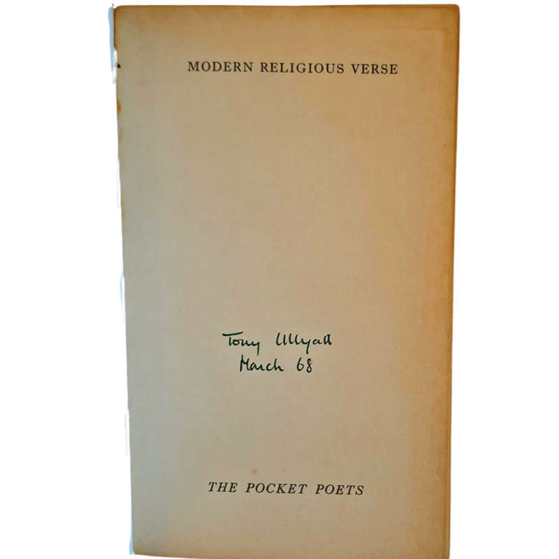 Modern Religious Verse - Various (vintage)