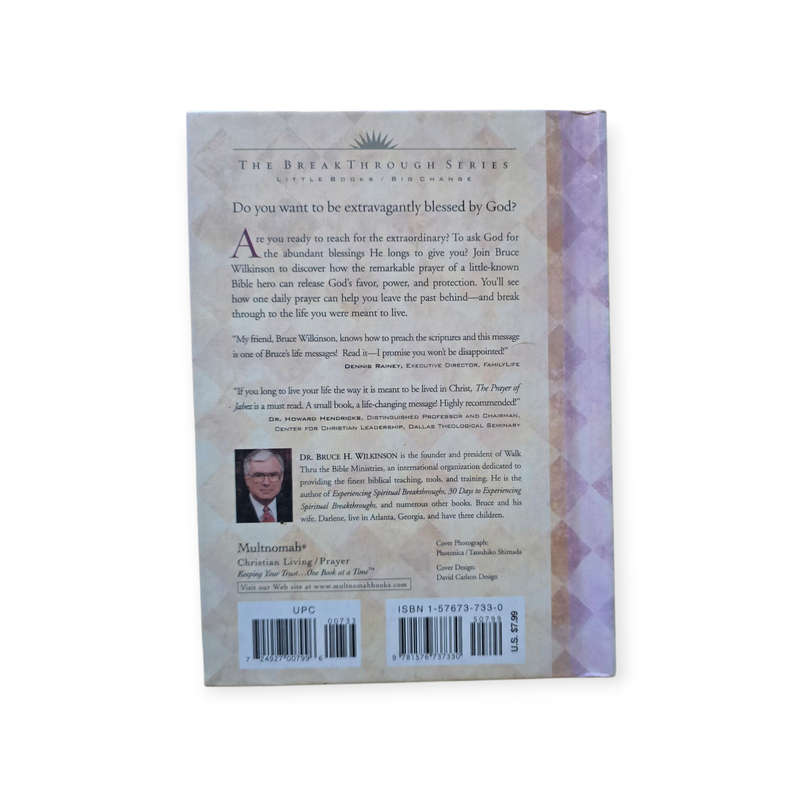 The prayer of Jabez - Bruce Wilkinson