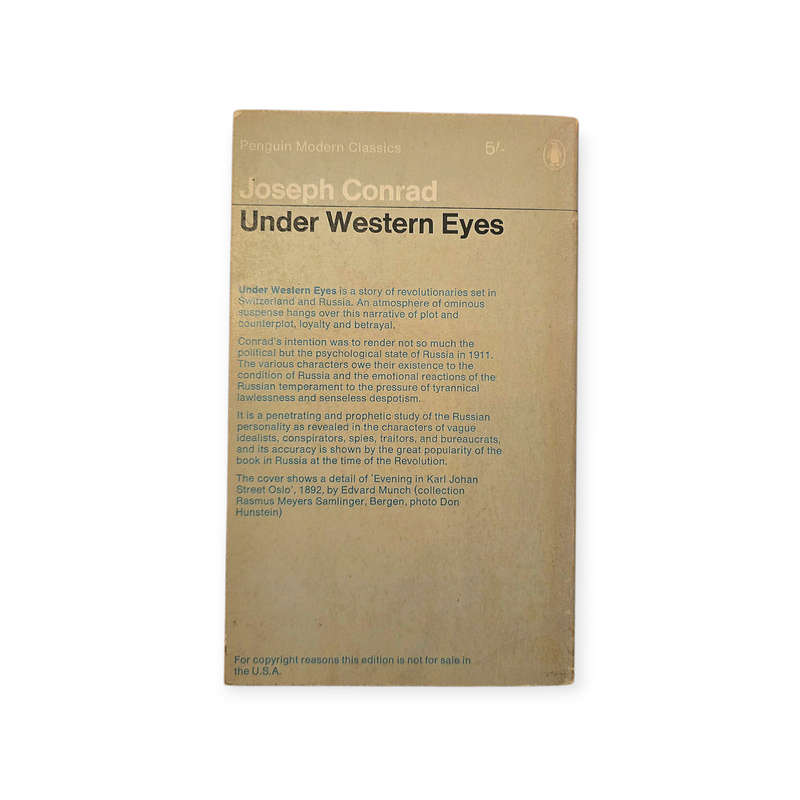 Under Western Eyes - Joseph Conrad
