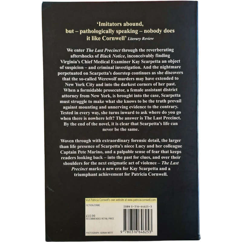 The Last Precinct - Patricia Cornwell (Trade Paperback)