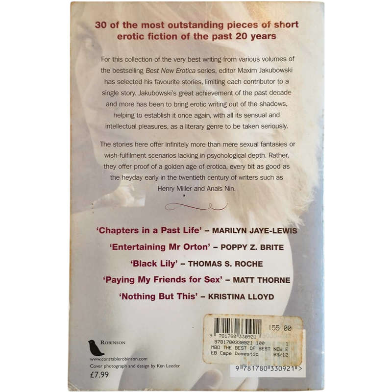 Best New Erotica: A Selection of 30 Outstanding Stories- Maxim Jakubowski (ed.)