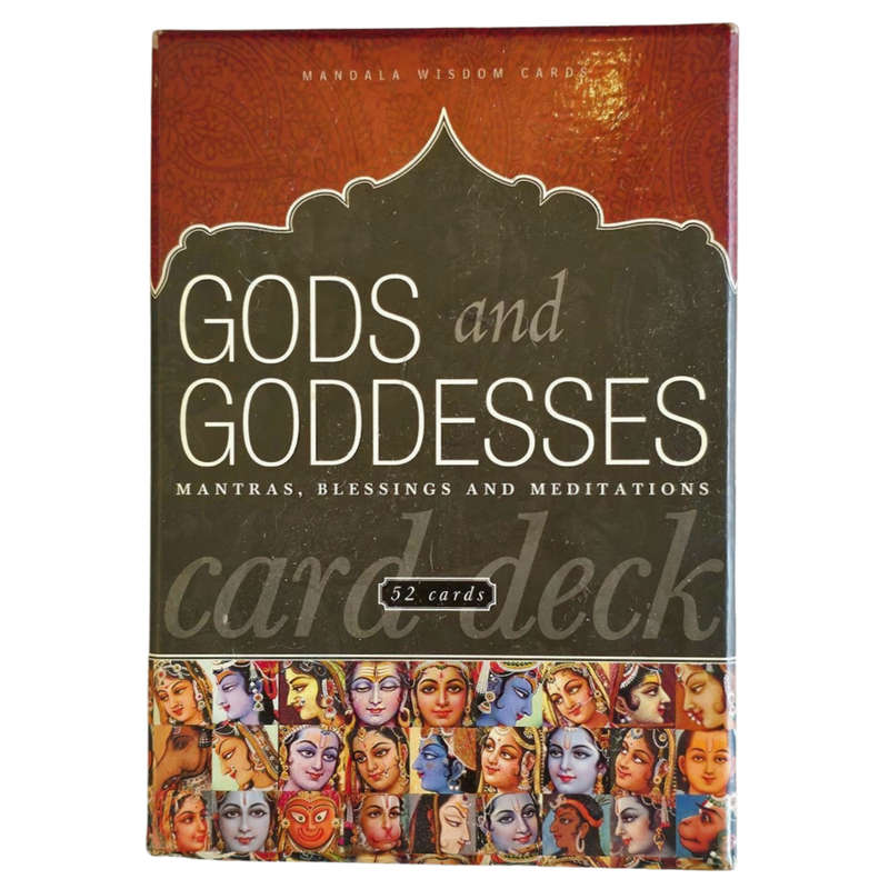 MANDALA WISDOM CARDS  GODS and GODDESSES  MANTRAS, BLESSINGS AND MEDITATIONS  Card Deck
