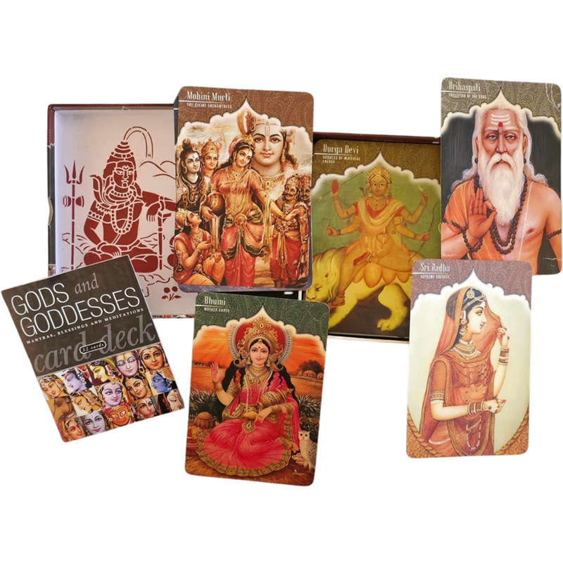 MANDALA WISDOM CARDS  GODS and GODDESSES  MANTRAS, BLESSINGS AND MEDITATIONS  Card Deck