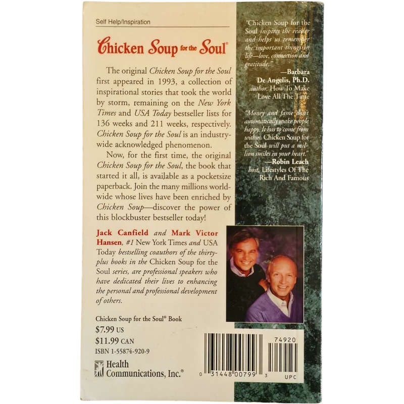 Chicken Soup For The Soul: 101 Stories to Open The Heart & Rekindle The Spirit - Jack Canfield et al