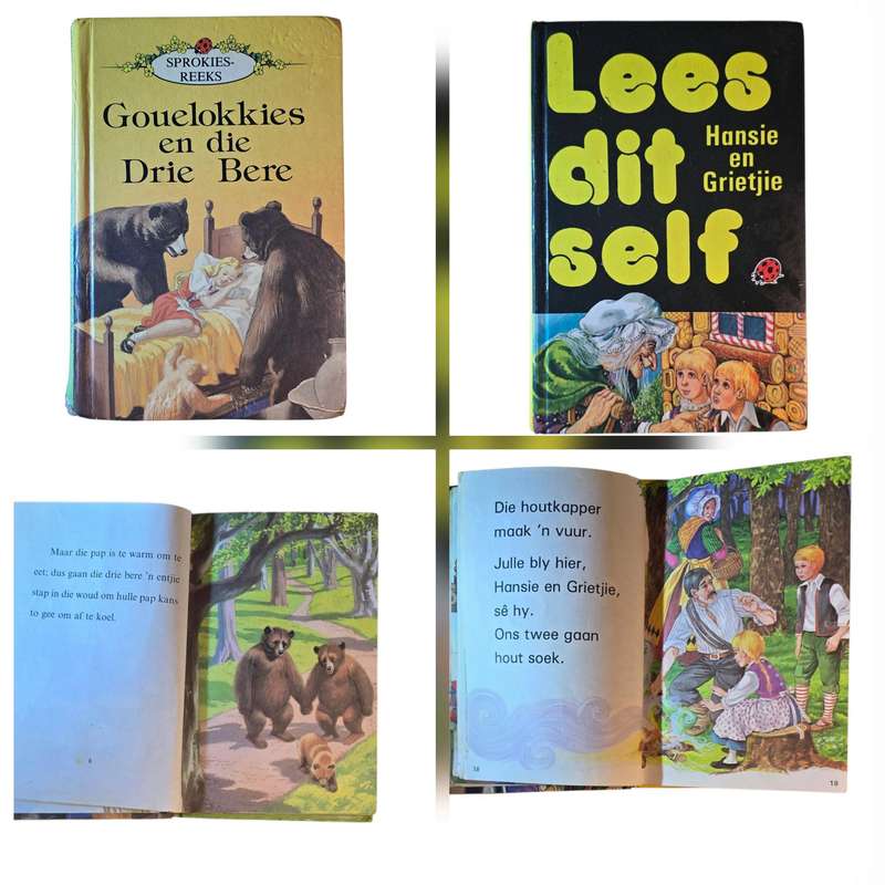 Gouelokkies en die Drie Bere en Hansie en Grietjie - Ladybird