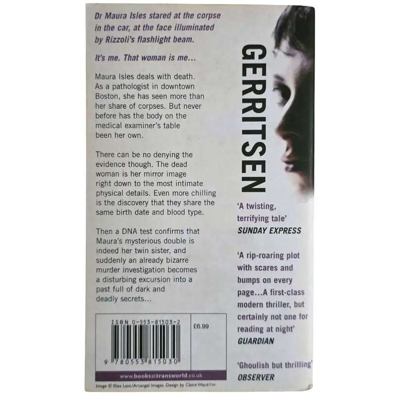 Body Double - Tess Gerritsen (Special Offer!)