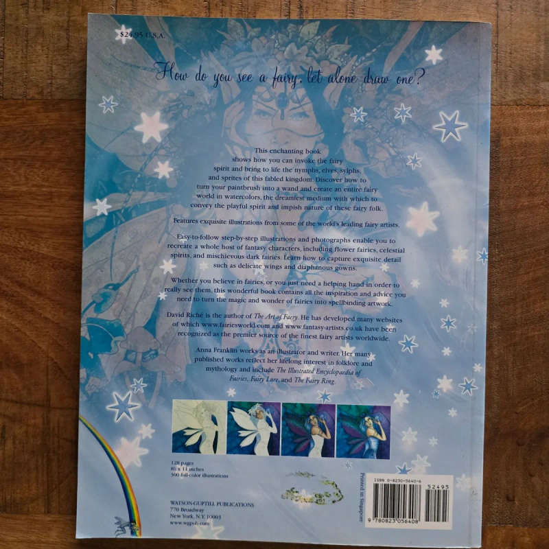 Watercolor Fairies: A step-by-step guide to creating the fairy world  David Riche and Anna Franklin