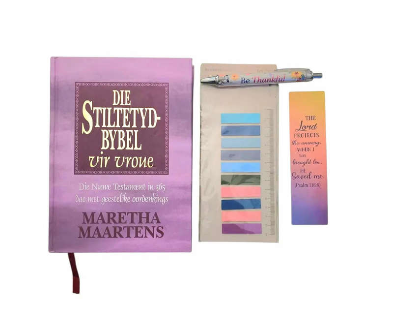 Die Stiltetydbybel vir Vroue - Maretha Maartens (Geskenkstel)