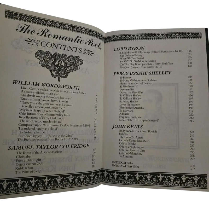 The romantic poets: an anthology
