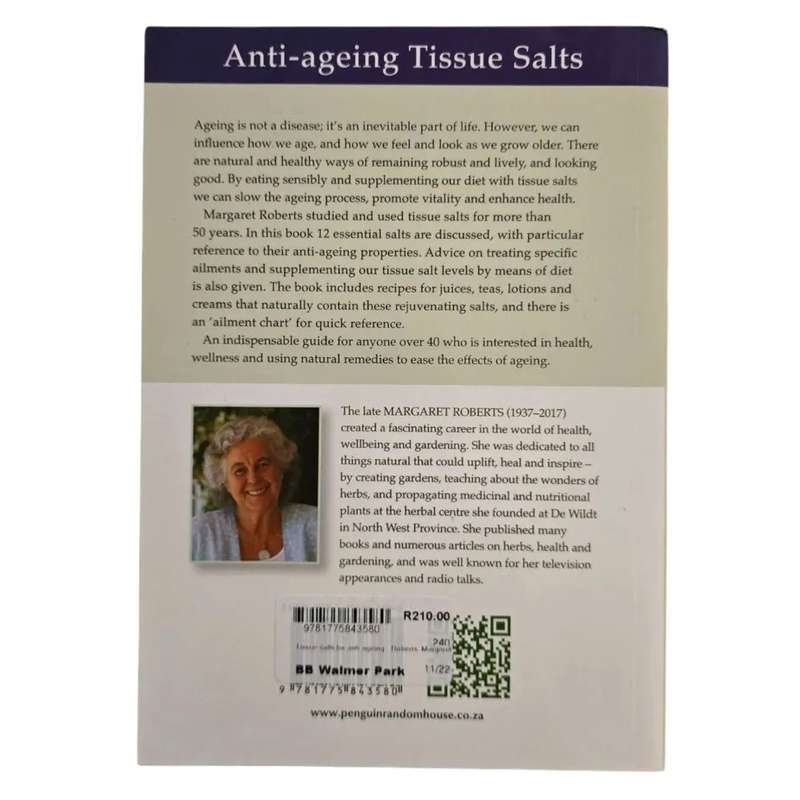 Anti-Ageing tissue salts - Margaret Roberts