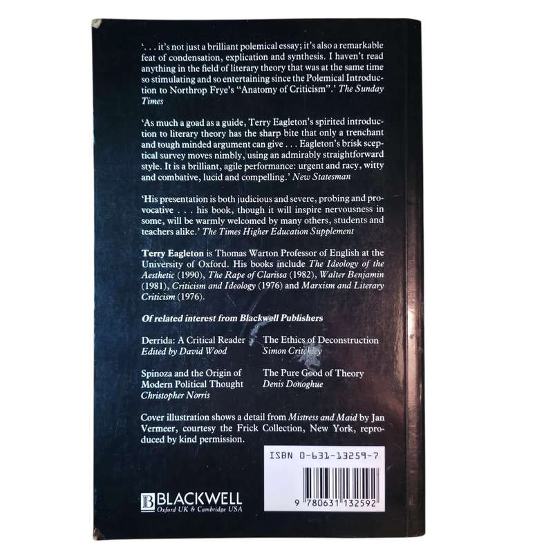 Literary Theory: An Introduction - Terry Eagleton