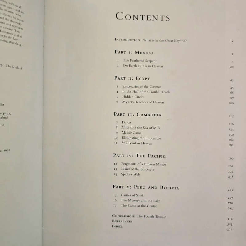 Heaven's Mirror: Quest for the lost civilization - Graham Hancock & Santha Faiia