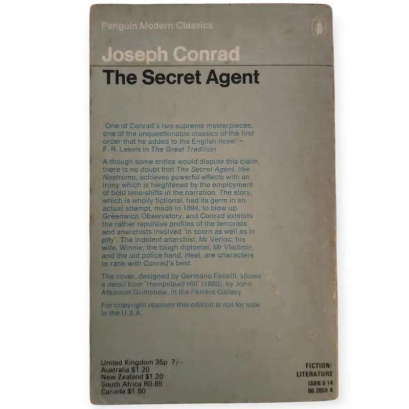 The Secret Agent - Joseph Conrad