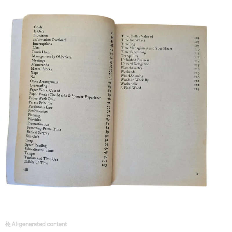 Getting things done - The ABC of time management - Edwin C Bliss